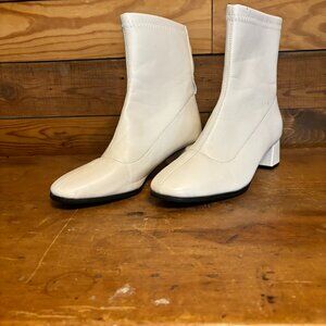 Retro White Boots EUR 43